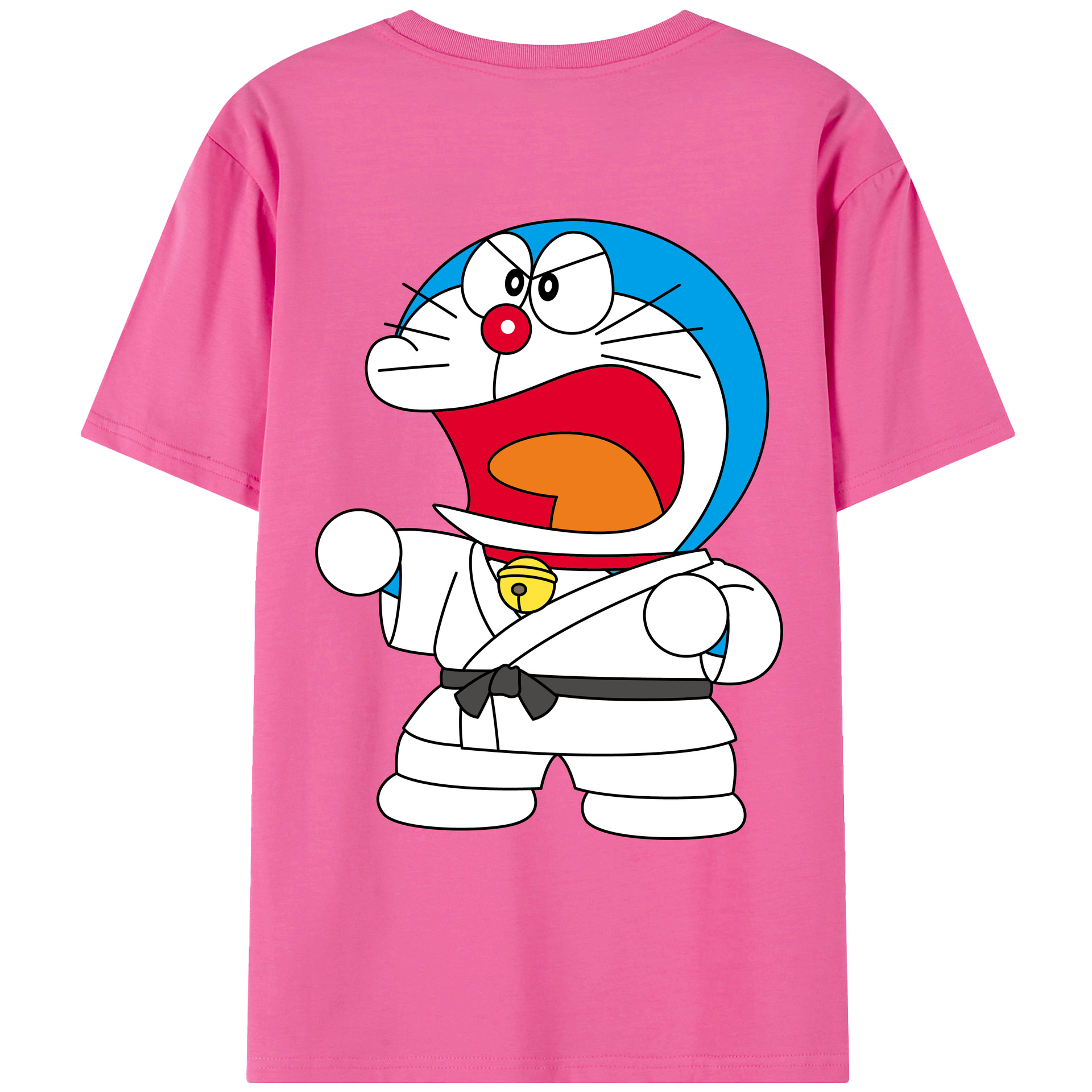 （画像用） ドラえもん Doraemon レディース半袖Tシャツ(バックプリント)